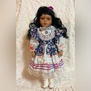 Beautiful Rose Collection 1-5000 Porcelain  Doll ,named “Bighouse”16” tall